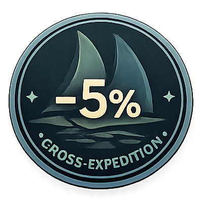 Zniżka Cross Expedition dla uczestników kolejnych rejsów Natango